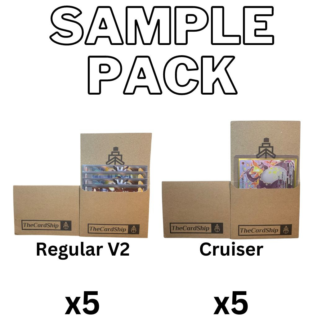 Sample Pack With Tracking (5 Regular V2s + 5 Cruisers)